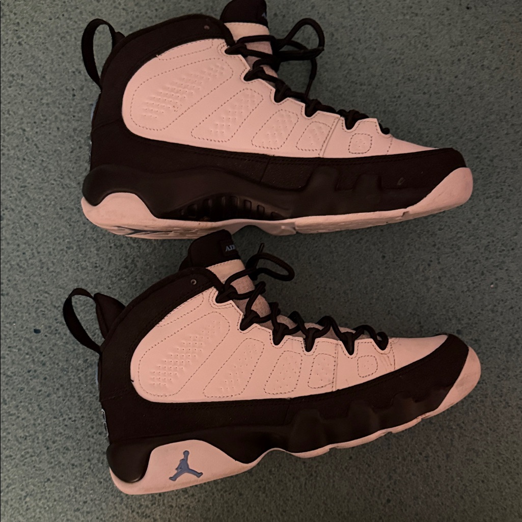 Jordan Kids Black And White High-Top Basketball Sneakers